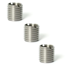 Increased Fire Insert Nut M16*2 Inner Diameter M20*2.5 M2.5 Length 0.8 inch (20 mm) M20 m16 Conversion Bolt Screw Conversion Adapter Stainless Steel Single Line Groove Embedded Nut Thread Repair