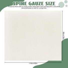 3pcs Book Binding Cloth, 39x45 Inch Book Cloth Fabric Bookbinding, Book Cloth for Repairing Binding of Old Books (3)