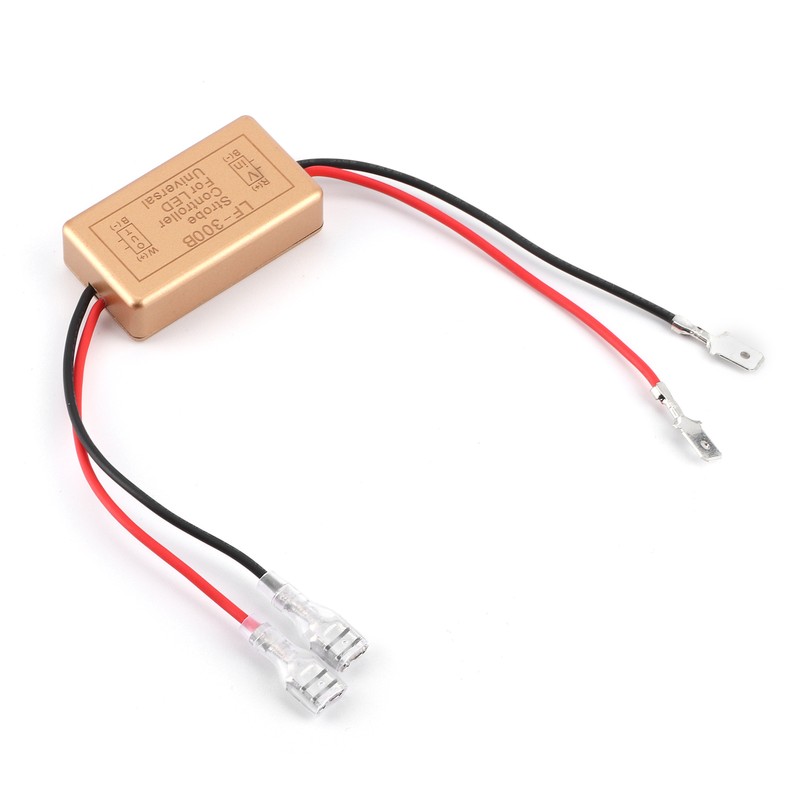 LED Headlight Strobe Controller Flasher Module H1 H3 Signal Light