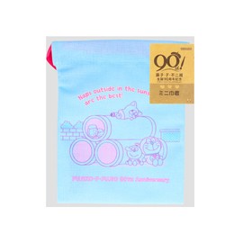 Sunstar Stationery Fujiko F Fujio 90th Anniversary Drawstring Mini Fujiko F Fujio 90th Anniversary Comic Blue S2333155