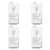 4Pack Extra Wireless Receiver for NineLeaf Wireless Light Switch Kit,