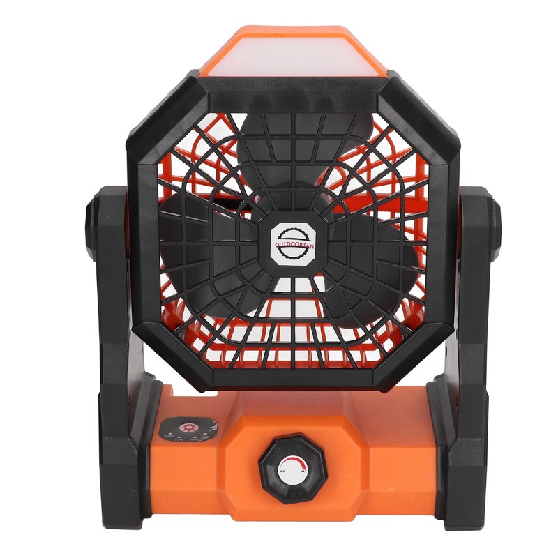 Outdoor Portable Fan Stepless Speed Control High Wind Fan Camping