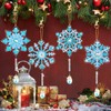 4 Pcs 5D Christmas Diamond Painting Kits DIY Point Drill