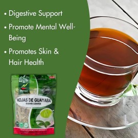 Hanan Guayaba Loose Leaf Herbal Tea 1.4oz (Guava Leaves 40g) All-Natural  from Peru