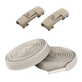 GHPKOTW Laces without tying, 2 pairs of shoelaces, quick release, elastic laces, quick release, no tie trainers laces