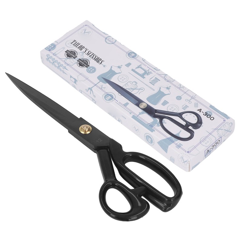 12in Sewing Scissors Professional Heavy Duty High Manganese Steel Craft