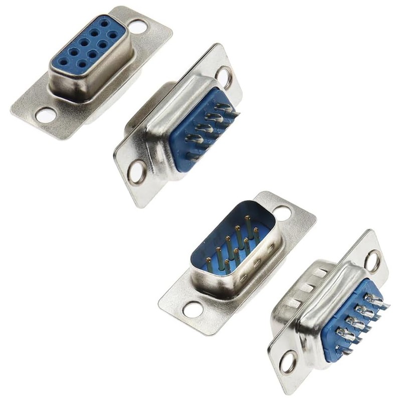 PENGLIN 10 x DB9 plug and 10 x socket soldering