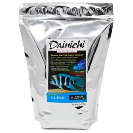 Dainichi Cichlid Food - XL PRO (5.5 Lbs), Small (3 mm) Sinking Pellet