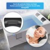 AQUADE Alster Neck Pillow for Bathtub Black - Pillow for