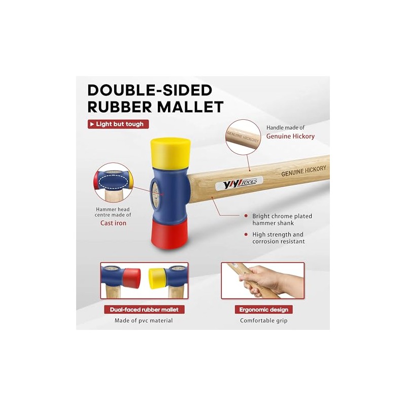 YIYITOOLS 43Pcs Laminate Wood Flooring Installation Kit,LVP Installation Kit,Vinyl Flooring