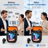Wireless Translation Earbuds for Travel & Calls – Bluetooth AI