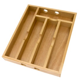 Hampton Forge NWC046UPC Natural Wood Caddy