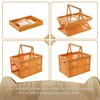 Spesh 2 Pcs Collapsible Storage Crates 24cm*18cm Mini Kid Shopping