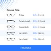 Visual Plus Blue Light Blocking Reading Glasses for Men and