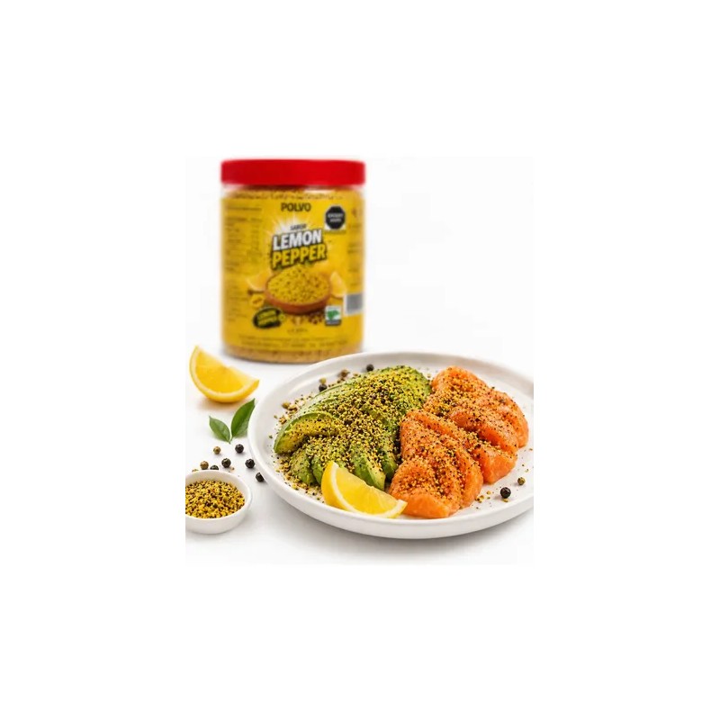 Polvo Sazonador Lemon Pepper 850 G Sabor Irresistible