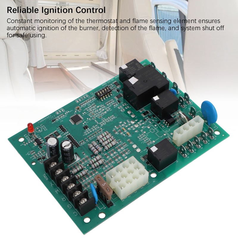 Furnace Circuit Board Constant Monitoring Automatic Gas Interruption Control 50A65