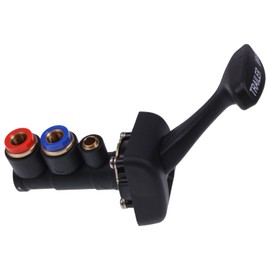 Czomoizc 26503-1 Trailer Brake Valve Ports 2 of 3/8" PUSH-IN, 1 OF 1/4" PUSH Compatible With Freightliner GTD-26503-1 3 Way Configuration