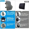 Lumbar Support Pillow for Office Chair - Back Pain Relief,
