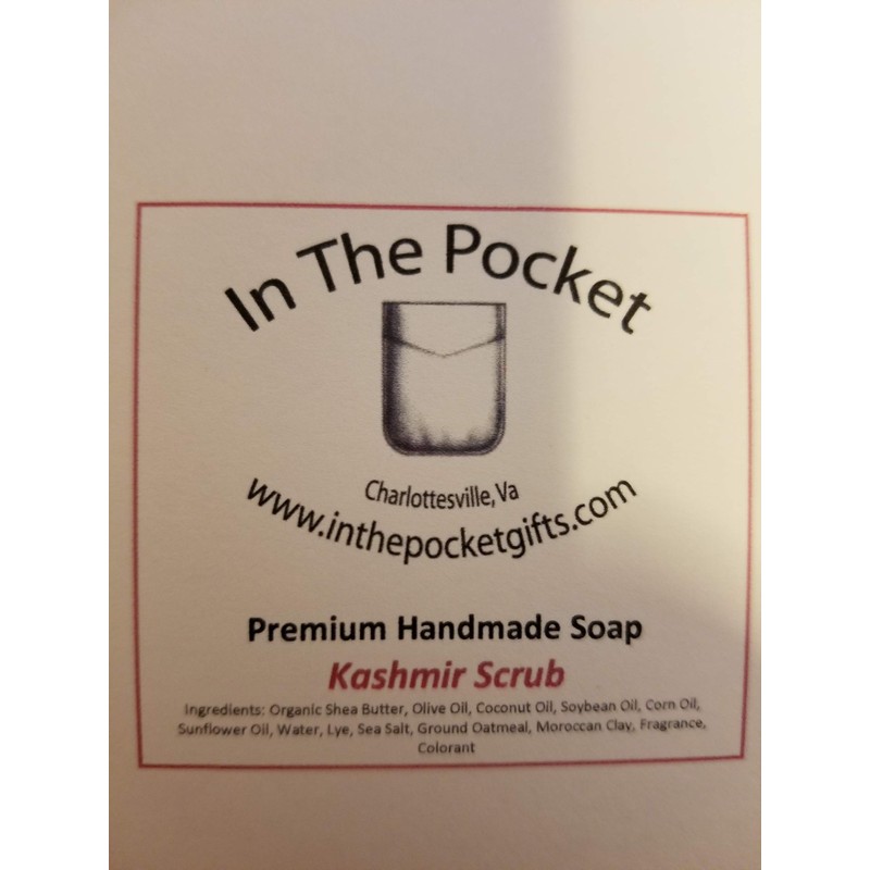 Premium Handmade Soap Kashmir 5oz Bar Soap