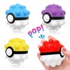 MODEQQ 4 Stück Pop Fidget It Ball Stressball, Fidget Ball