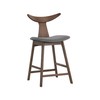 Sunpan Jaxton Counter Stool - Dark Grey