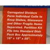 Packrite Dish/Glass Partition Packing Kit Corrugated Dividers Kitchen Moving NEW