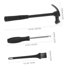 2 Sets Children's Digging Tools Dinosaur Fossil Excavation Set Simulation Archaeology Toy Excavation Tools Dinosaur Fossil Toy Toys Metal Hammer