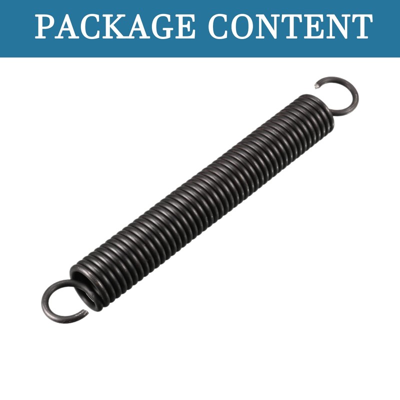 QUARKZMAN 150 mm Free Length Double Hook Tension Spring x