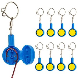 8 PCS Fishing Knot Tying Tool, Fishing Line Cutter Device, Fishing Accessories for Beginner Anglers, Fishing Hook Tie Tool Multipurpose Fishing Tool Outdoor Nail Knot Tool Protecting for Fishhook (BL)