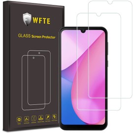 WFTE Pack of 2 Screen Protectors Compatible with Blackview OSCAL C20/C20 Pro Screen Protector 9H Hardness, Anti-Scratch, Anti-Oil, Anti-Bubble Screen Protector Films