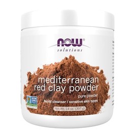 NOW Solutions Red Clay Powder Moroccan, 14-Ounce