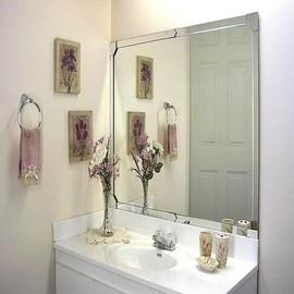 Mirror Install Kit, Clear Mirror, 60 in. L, 14111