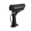 Laroal 2pcs Simulation Camera Waterproof Bullet Shape Black Simulation Security