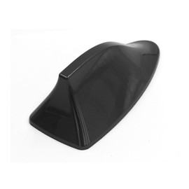 uxcell Car Exterior Decor Shark Fin Design AM/FM Radio Signal Antenna Black