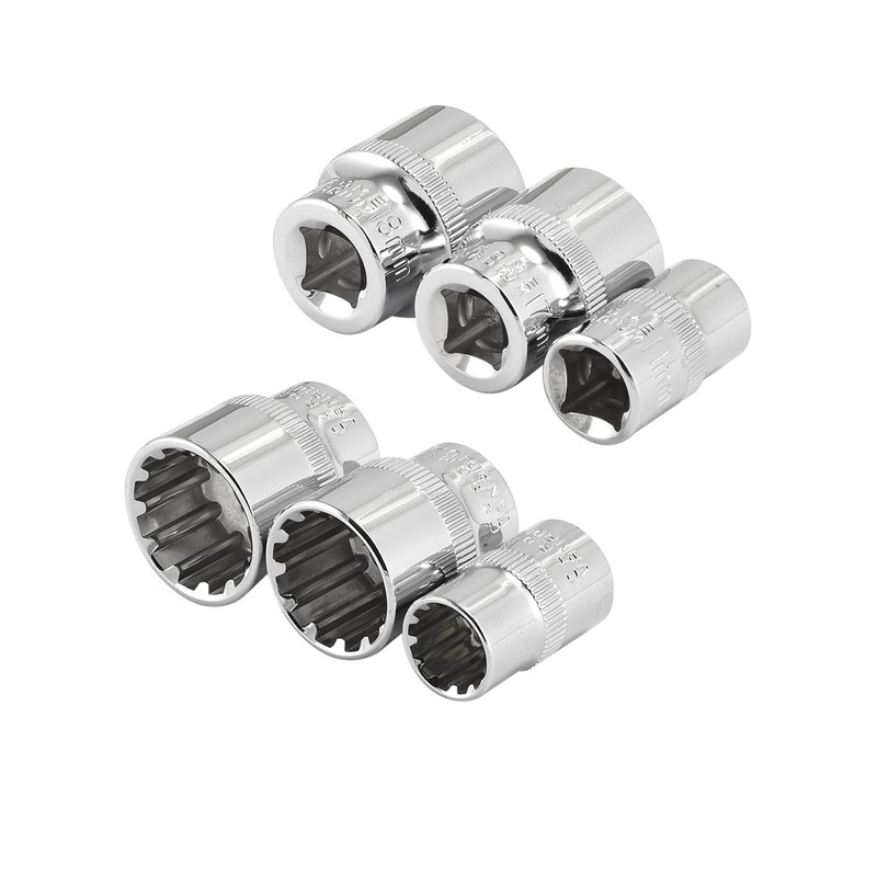 NEIKO 02488A 3/8" Drive Universal 6 Point Metric Socket Set,