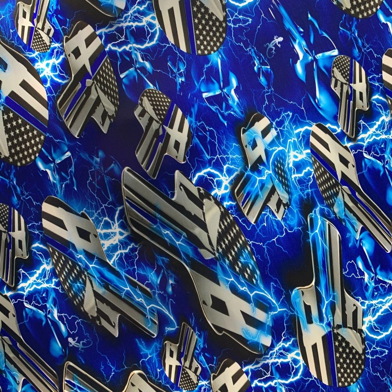 Dip Ape Hydrographic dip kit Blue Line Electrical Skulls hydro
