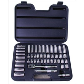 ATD Tools 1245 3/8" Drive 6-Point 47-Piece SAE/Metric Socket Set