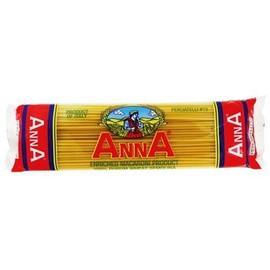 Anna - Italian Perciatelli (Bucatini) Pasta No. 15, (6)- 16 oz. Pkgs.