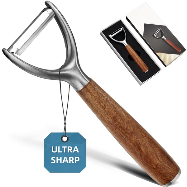 Premium 304 Stainless Steel Multi-Functional Kitchen Peeler for Fruits and