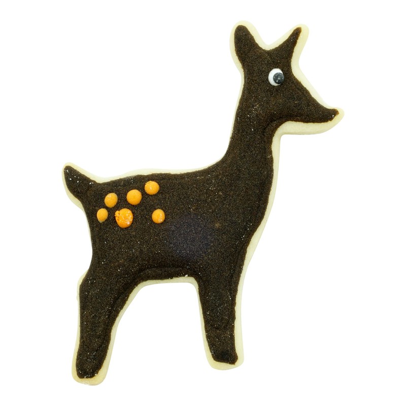 BekkiB - Deer Cookie Cutter – Approx. 7.4 cm, Stainless