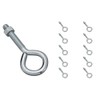National Hardware N347-252 2160 Eye Bolt in Zinc plated, 10