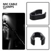 Healifty 10Pcs Microphone Stand Cable Clips,Mic Cable Clips Microphone Cable