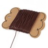 Bestewelry 25M Cowhide Leather Cord 1mm Round Leather Jewelry Cord