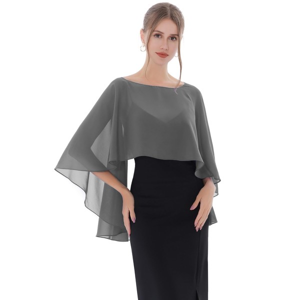 Baoqiya - Chales y envolturas capelet para mujer, para vestidos