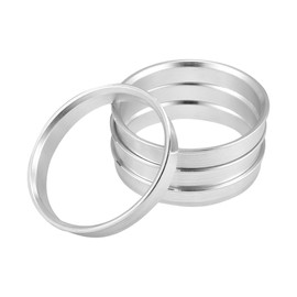 X AUTOHAUX Set of 4 Car Hub Centric Rings Aluminium Alloy Inner Diameter 56.1 mm 60.1 mm