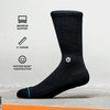 [STANCE] Men's Socks POKA - Washed Black_L (10.0 - 11.4