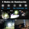 Lumbor37 Linterna Led Recargable, Lampara de Mano Linternas Led Recargables