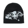 Milani Skulls & Choppers Tattooed Beanie Black