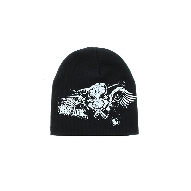 Milani Skulls & Choppers Tattooed Beanie Black