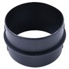 ZTUOAUMA 75mm 3'' Straight Air Duct Vent Joiner Hose Pipe